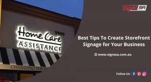 storefront signage