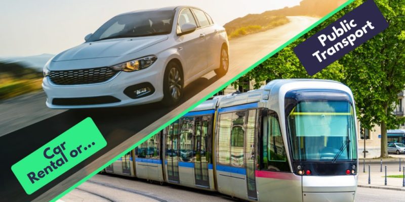 Car Rental vs. Public Transportation