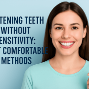 Whitening teeth without sensitivity